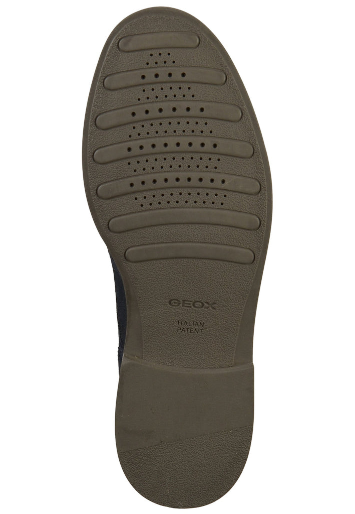 Geox Halbschuhe Nubukleder Blau - surf4shoes