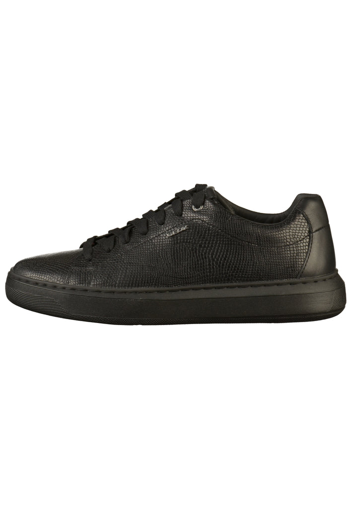 Geox Sneaker Leder Schwarz - surf4shoes