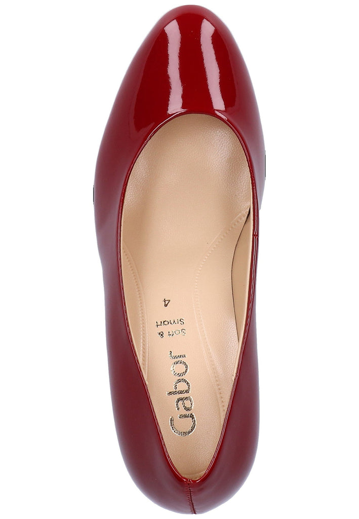 Gabor Pumps Lederimitat Cherry - surf4shoes