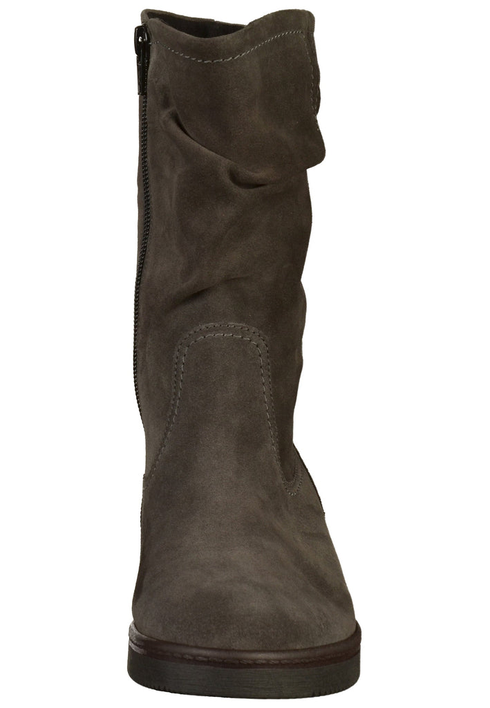 Gabor Stiefel Veloursleder Dunkelgrau - surf4shoes