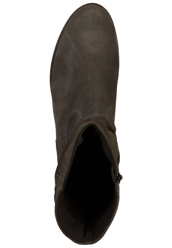 Gabor Stiefel Veloursleder Dunkelgrau - surf4shoes