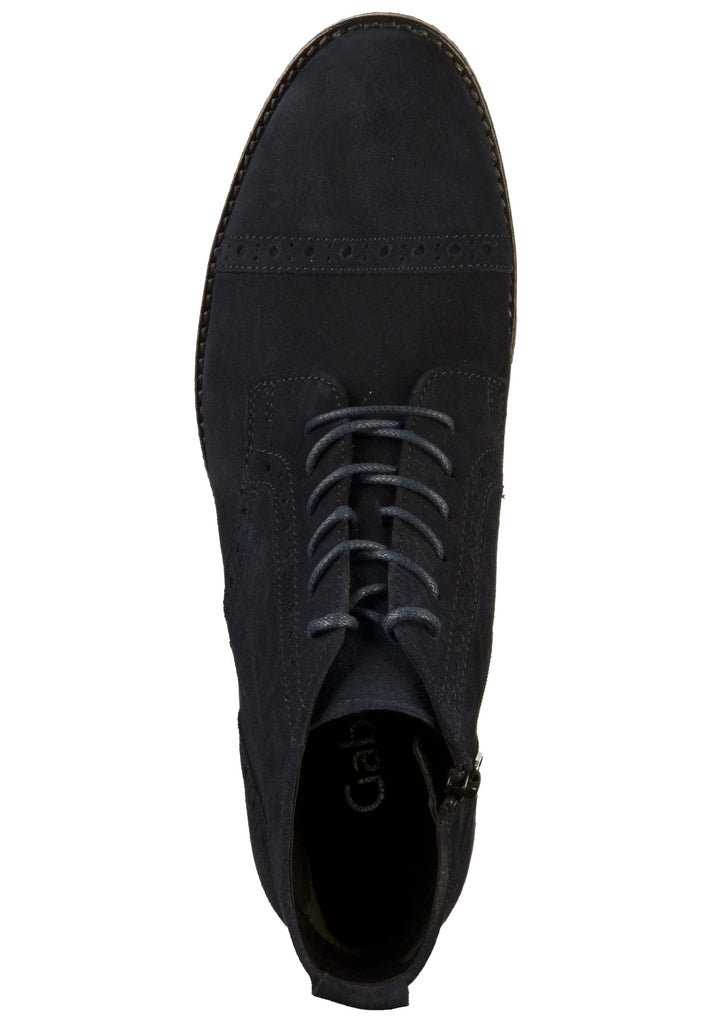 Gabor Stiefelette Veloursleder Ocean - surf4shoes