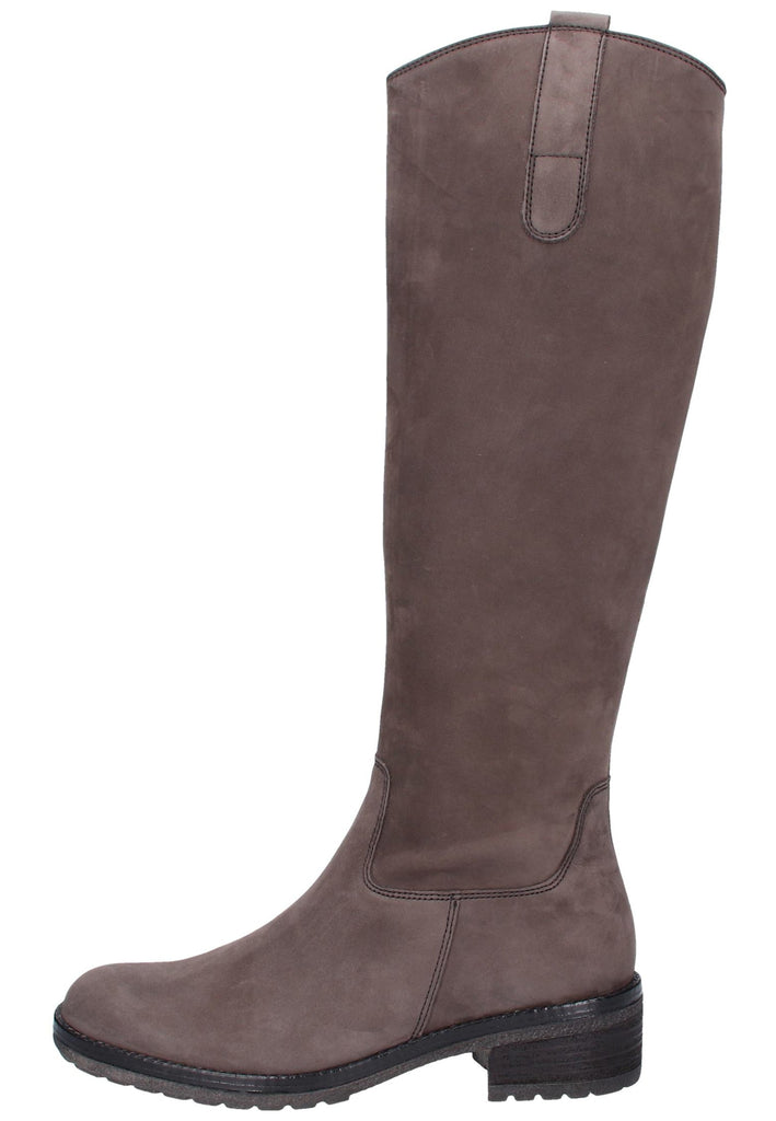 Gabor Stiefel Nubukleder Anthrazit - surf4shoes
