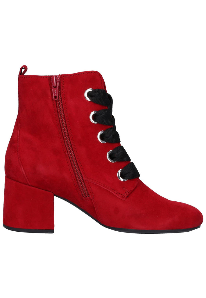 Gabor Stiefelette Leder Rot - surf4shoes