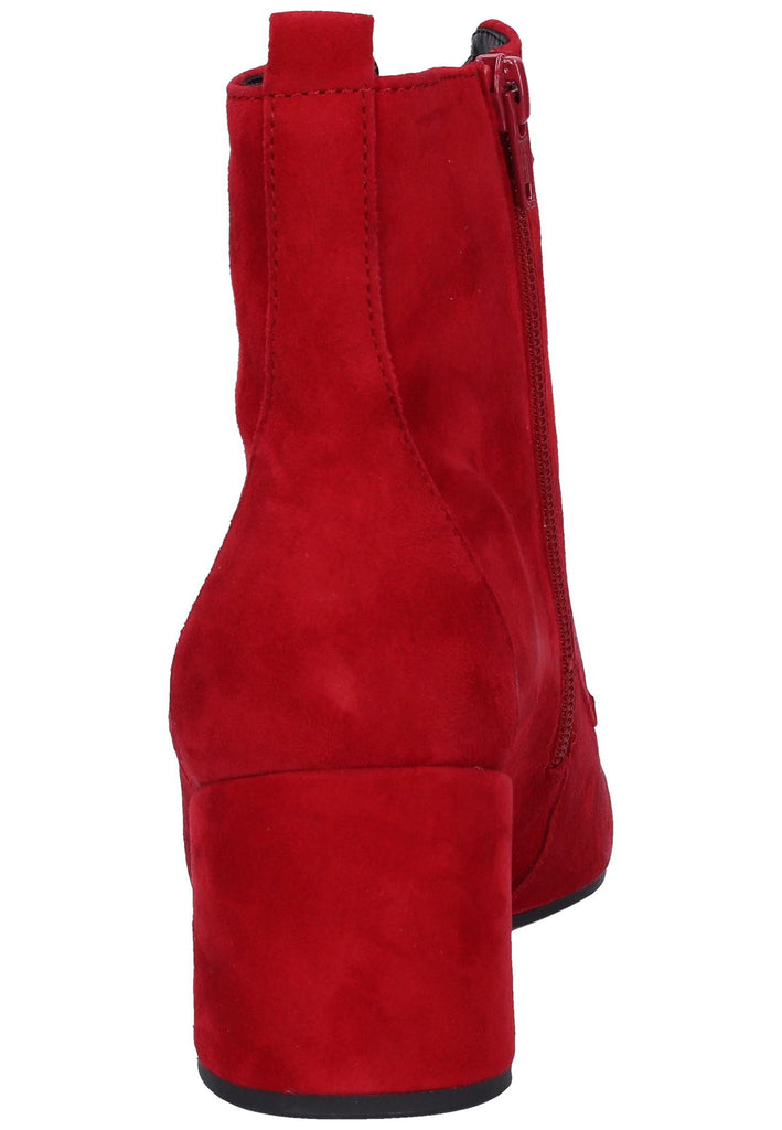 Gabor Stiefelette Leder Rot - surf4shoes