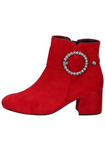 Gabor Stiefelette Leder Rot - surf4shoes