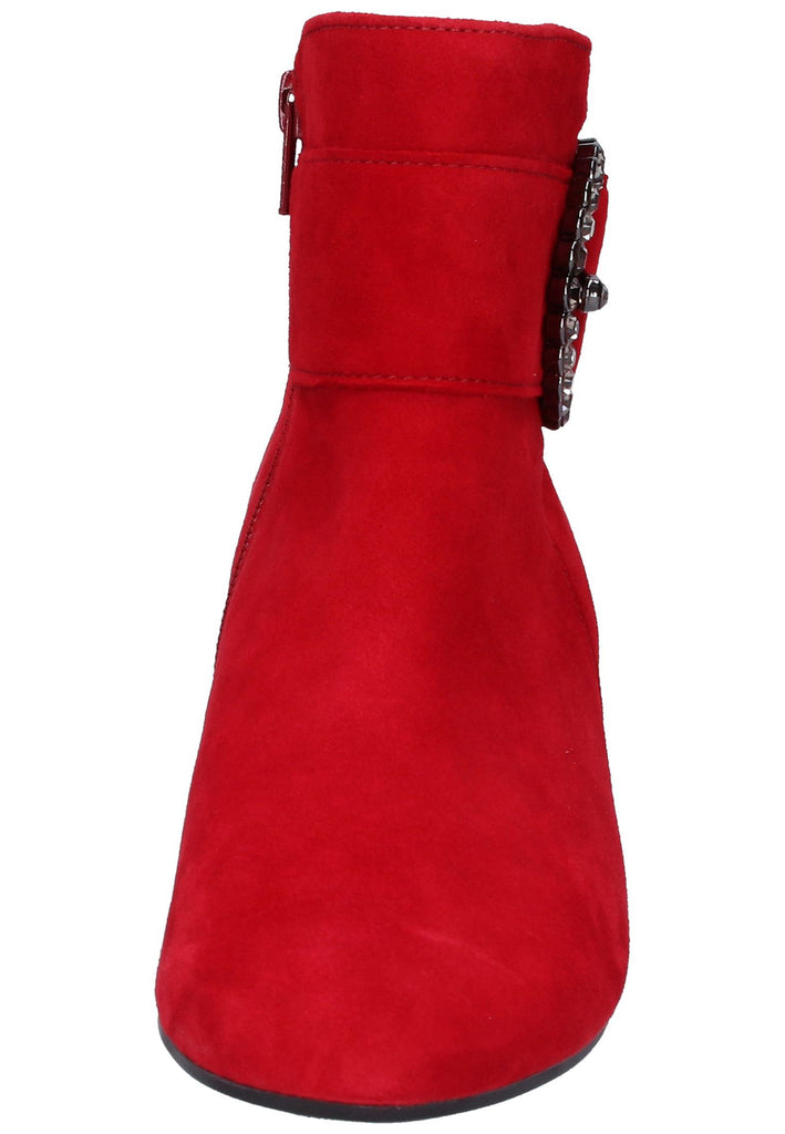 Gabor Stiefelette Leder Rot - surf4shoes