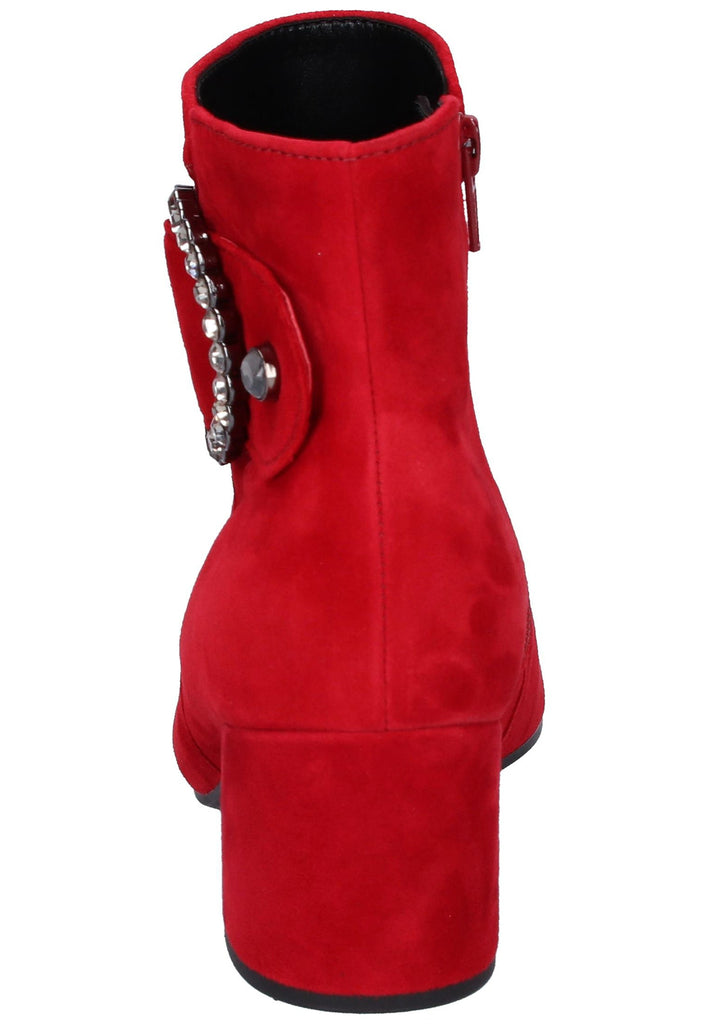 Gabor Stiefelette Leder Rot - surf4shoes