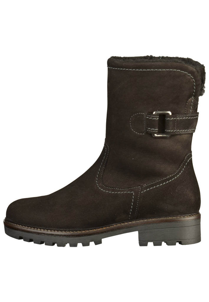 Gabor Stiefel Nubukleder Schwarz - surf4shoes