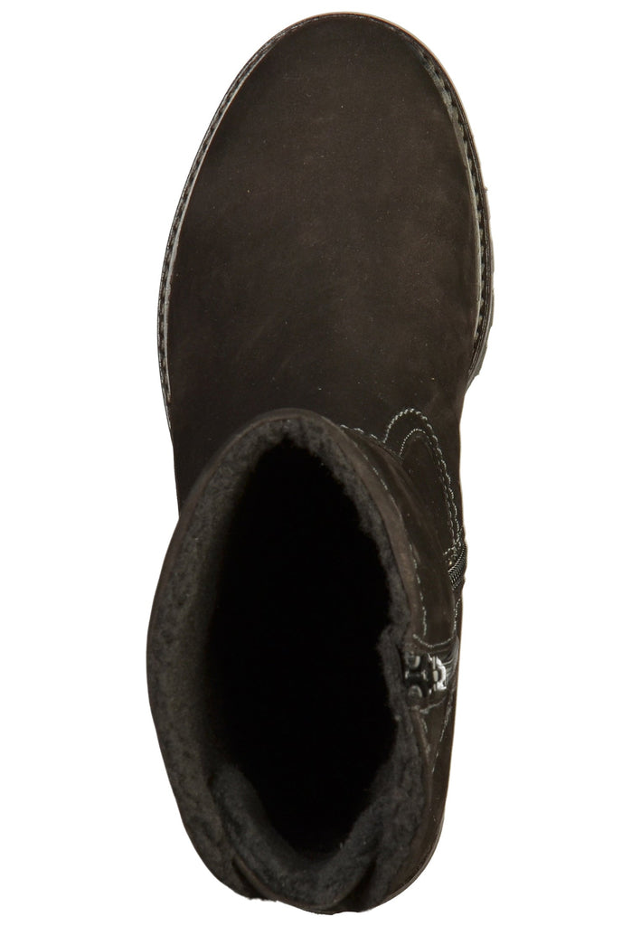 Gabor Stiefel Nubukleder Schwarz - surf4shoes