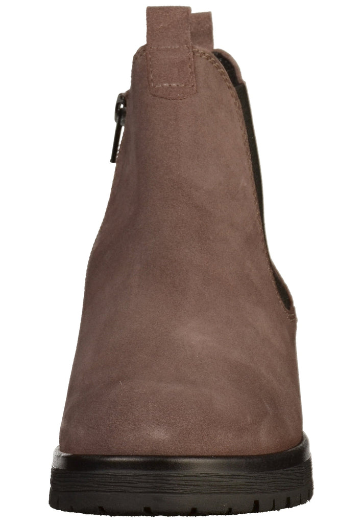 Gabor Stiefelette Veloursleder Braun - surf4shoes