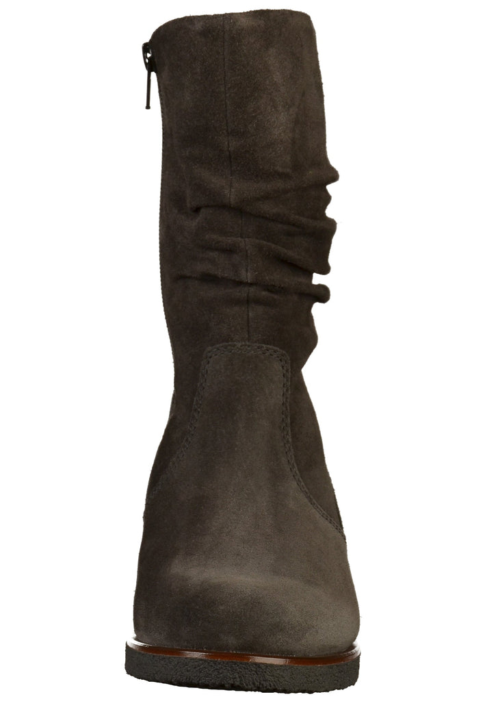 Gabor Stiefel Veloursleder Dunkelgrau - surf4shoes