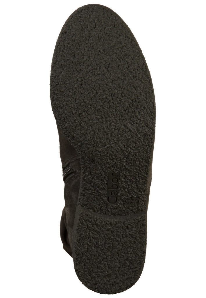 Gabor Stiefel Veloursleder Dunkelgrau - surf4shoes