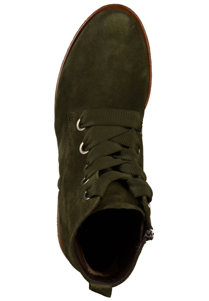 Gabor Stiefelette Veloursleder Braun - surf4shoes