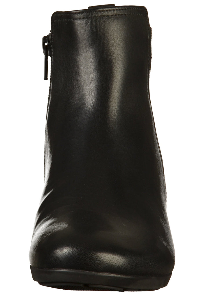 Gabor Stiefelette Leder Schwarz - surf4shoes