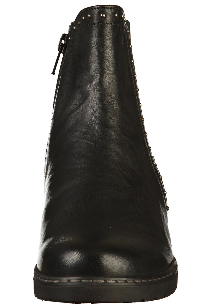 Gabor Stiefelette Leder Schwarz - surf4shoes