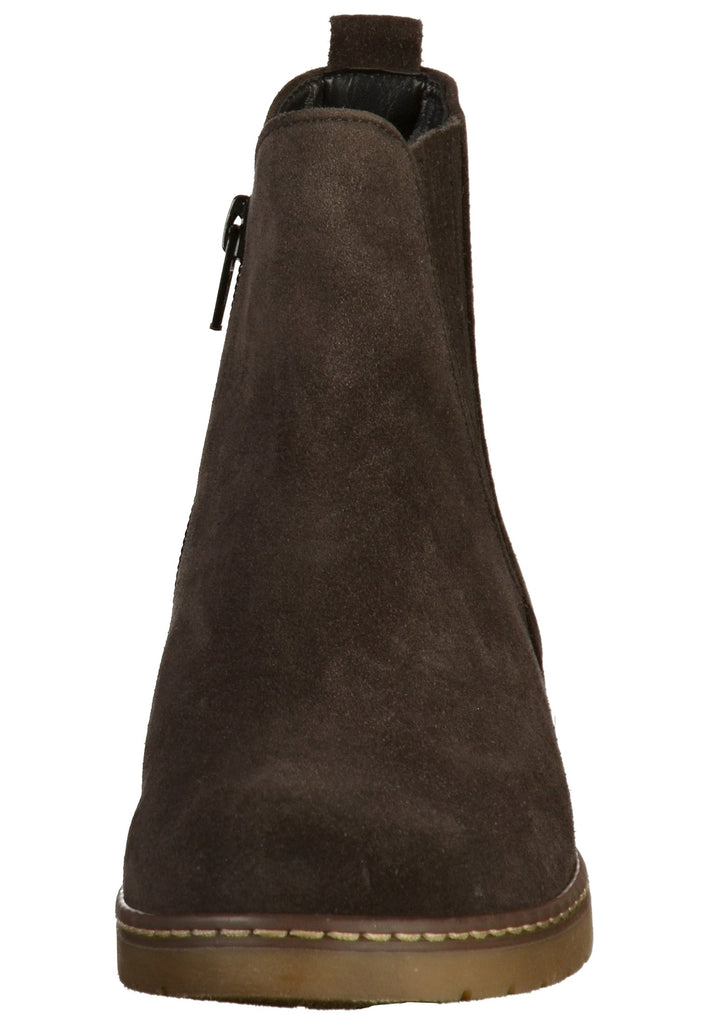 Gabor Stiefelette Nubukleder Dunkelgrau - surf4shoes