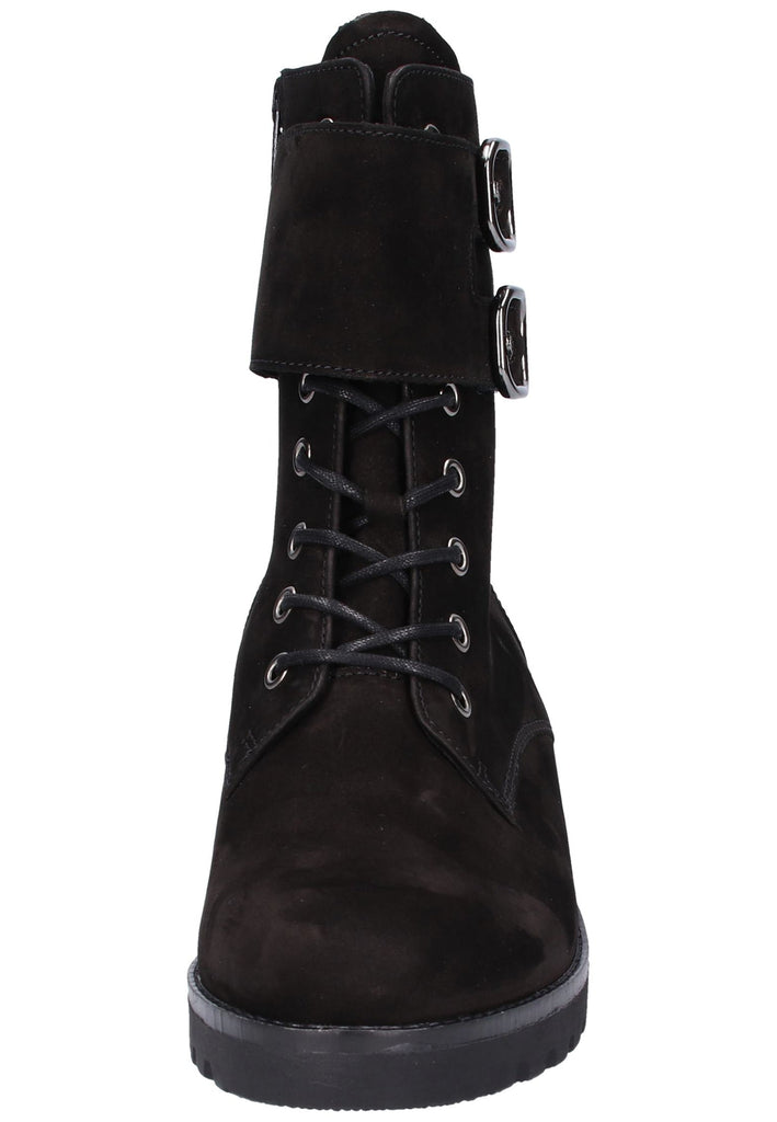 Gabor Stiefelette Leder Schwarz - surf4shoes