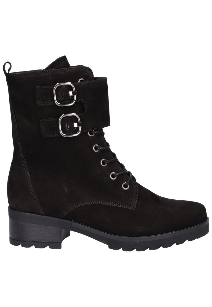 Gabor Stiefelette Leder Schwarz - surf4shoes