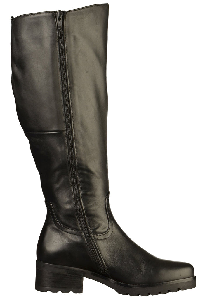 Gabor Stiefel Leder Schwarz - surf4shoes