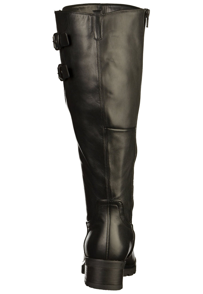 Gabor Stiefel Leder Schwarz - surf4shoes