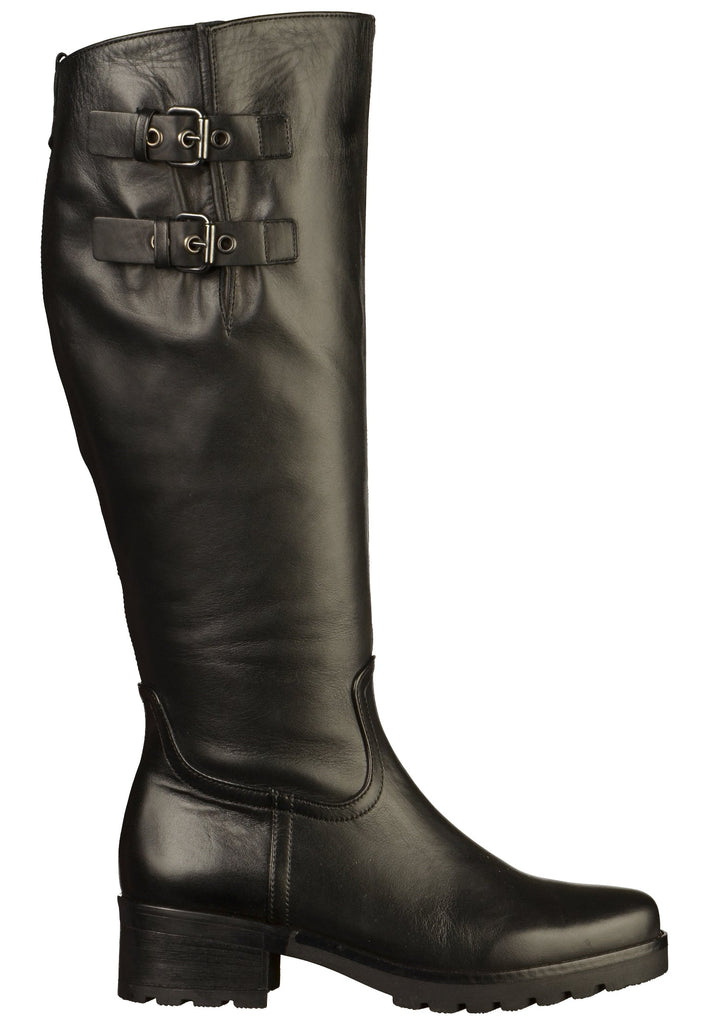 Gabor Stiefel Leder Schwarz - surf4shoes