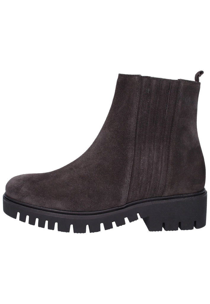 Gabor Stiefelette Leder Dunkelgrau - surf4shoes