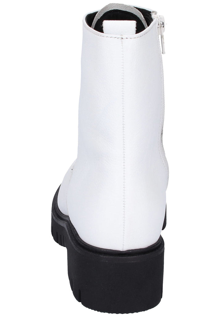 Gabor Stiefelette Textil Weiß - surf4shoes