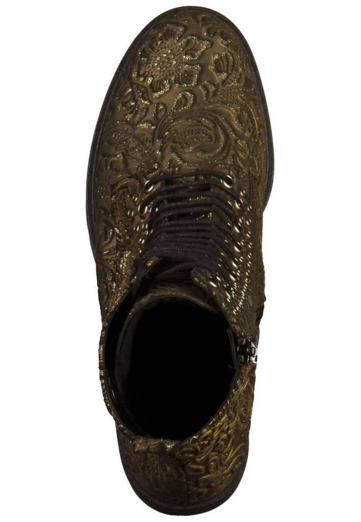 Gabor Stiefelette Textil Braun - surf4shoes