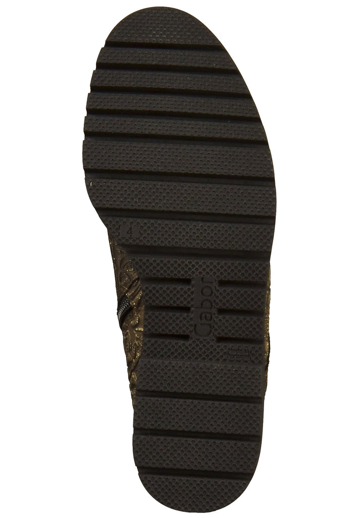Gabor Stiefelette Textil Braun - surf4shoes