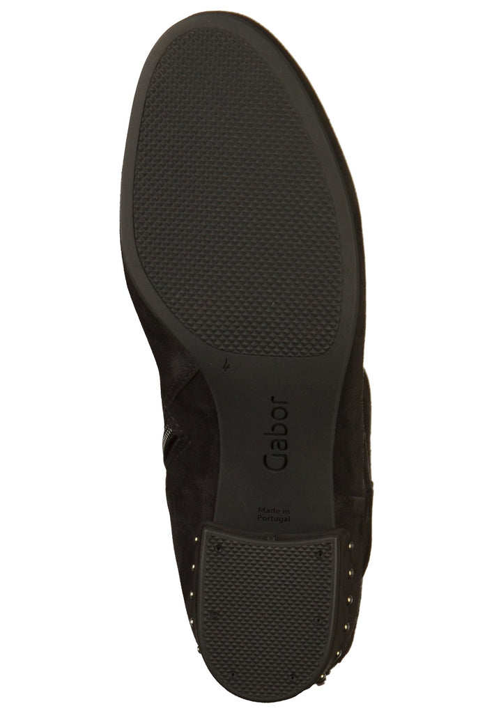 Gabor Stiefel Leder Schwarz - surf4shoes