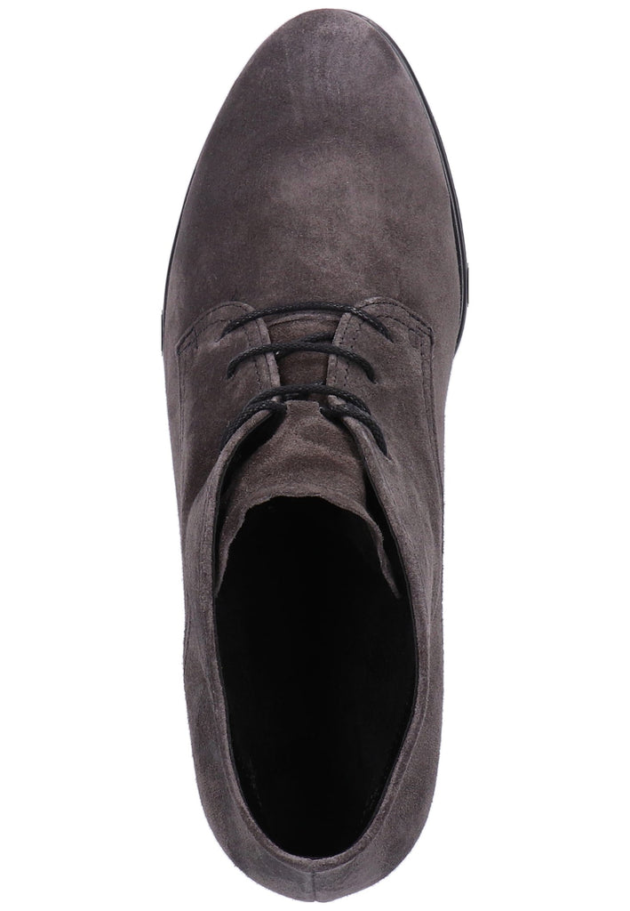 Gabor Stiefelette Veloursleder Dunkelgrau - surf4shoes