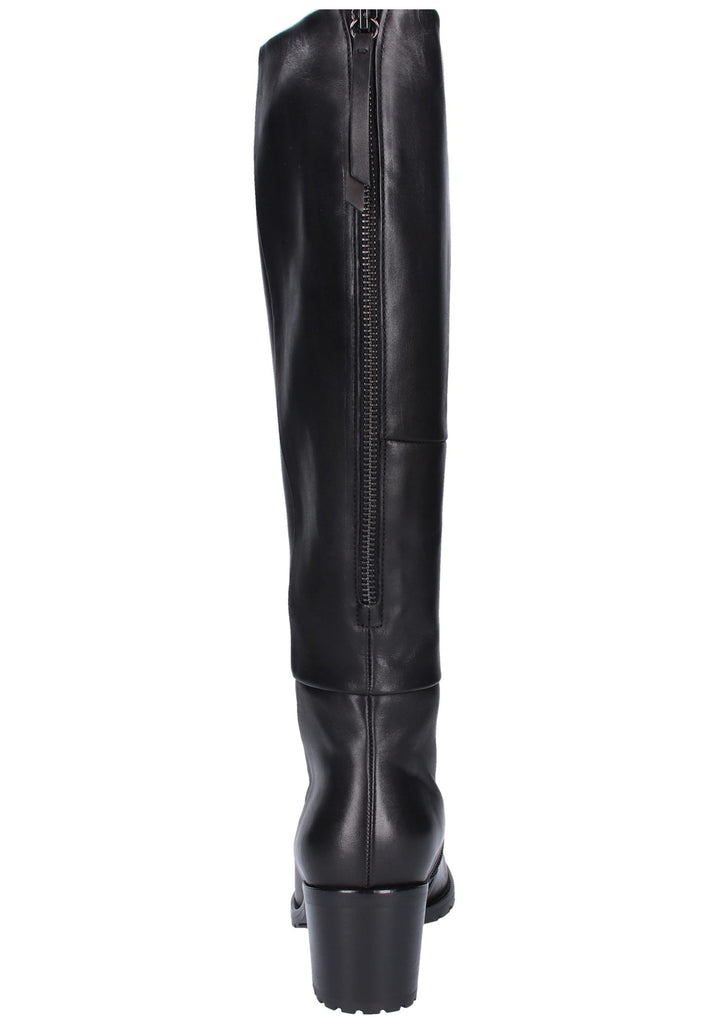 Gabor Stiefel Glattleder Schwarz - surf4shoes