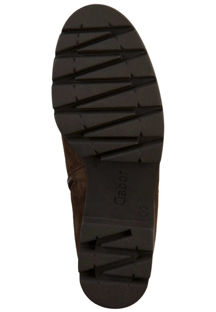 Gabor Stiefelette Leder Braun - surf4shoes