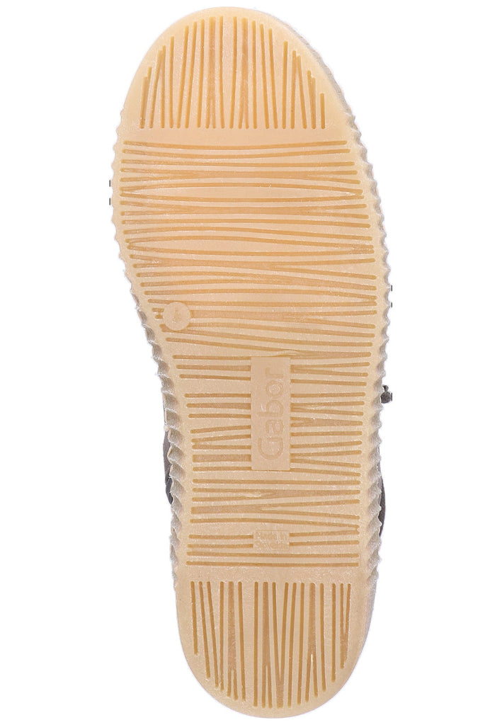 Gabor Stiefelette Veloursleder Oliv - surf4shoes