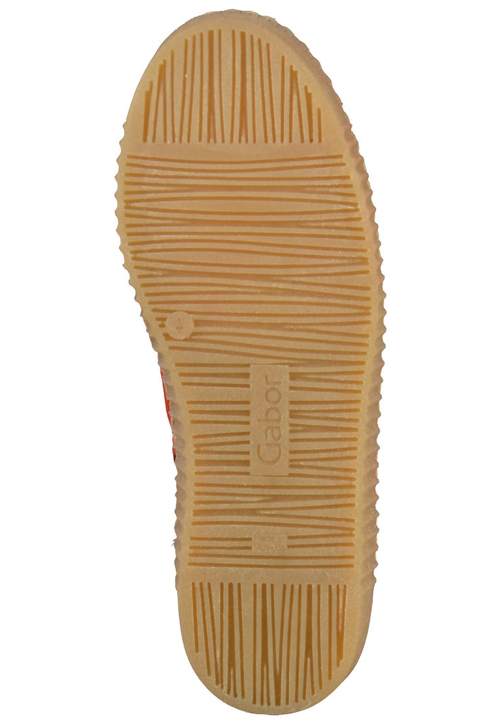 Gabor Stiefelette Veloursleder Rot - surf4shoes