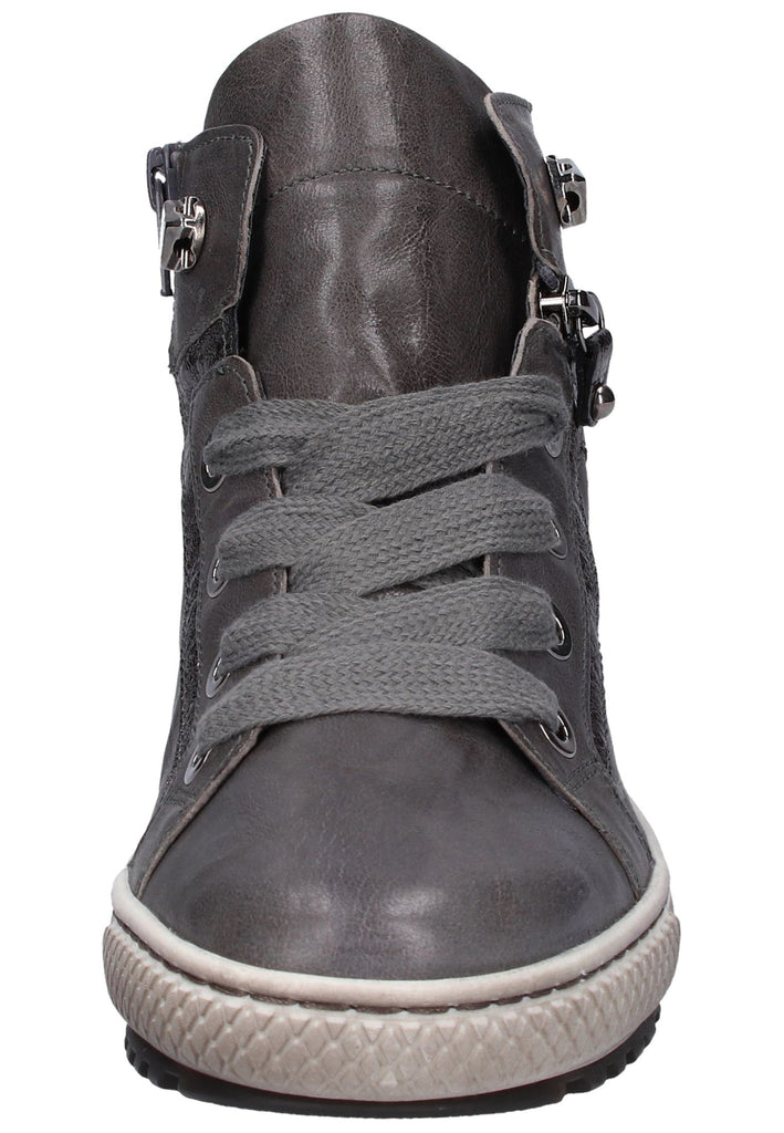 Gabor Sneaker Leder Dunkelgrau - surf4shoes
