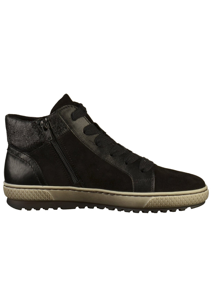 Gabor Sneaker Leder Schwarz - surf4shoes