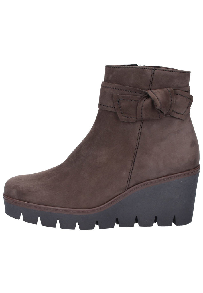 Gabor Stiefelette Leder Grau - surf4shoes