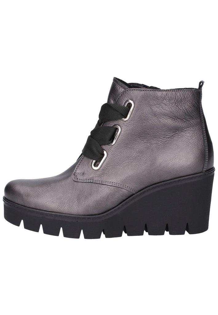 Gabor Stiefelette Leder Grau - surf4shoes
