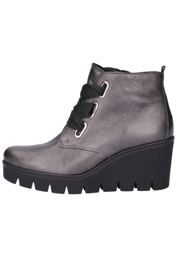 Gabor Stiefelette Leder Grau - surf4shoes