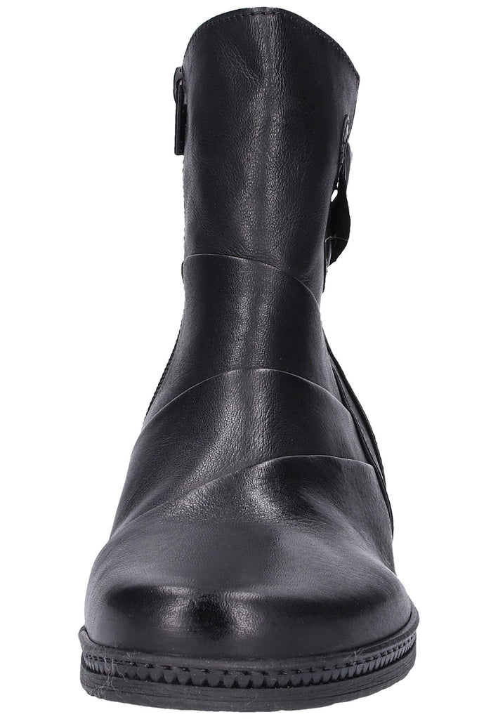 Gabor Stiefelette Leder Schwarz - surf4shoes