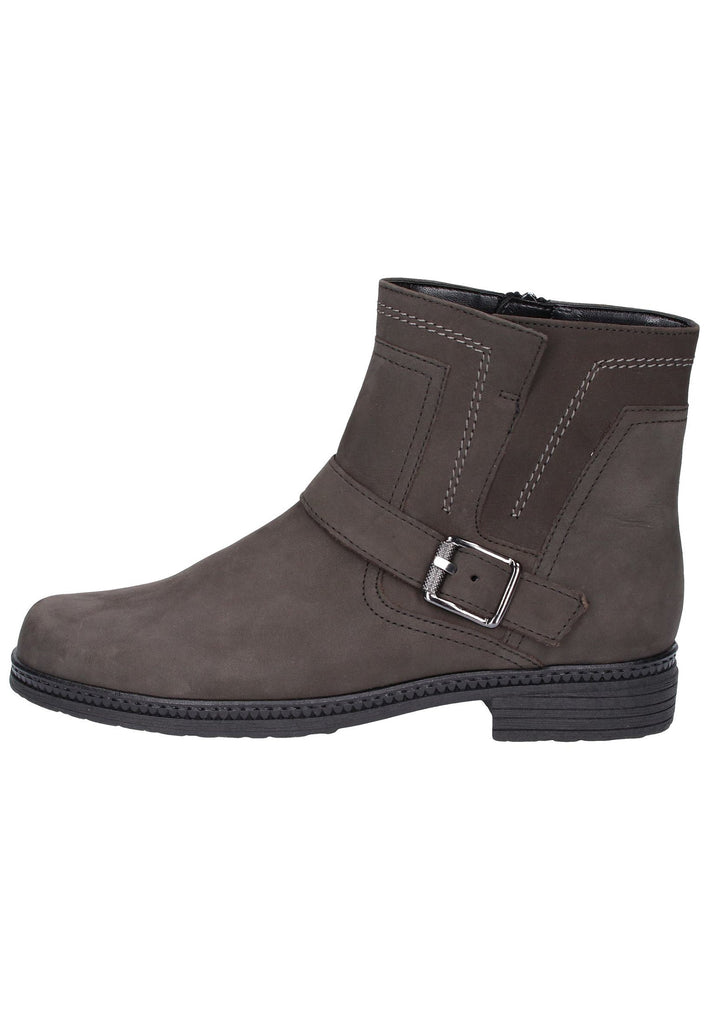 Gabor Stiefelette Leder Grau - surf4shoes