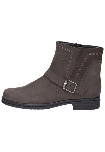 Gabor Stiefelette Leder Grau - surf4shoes