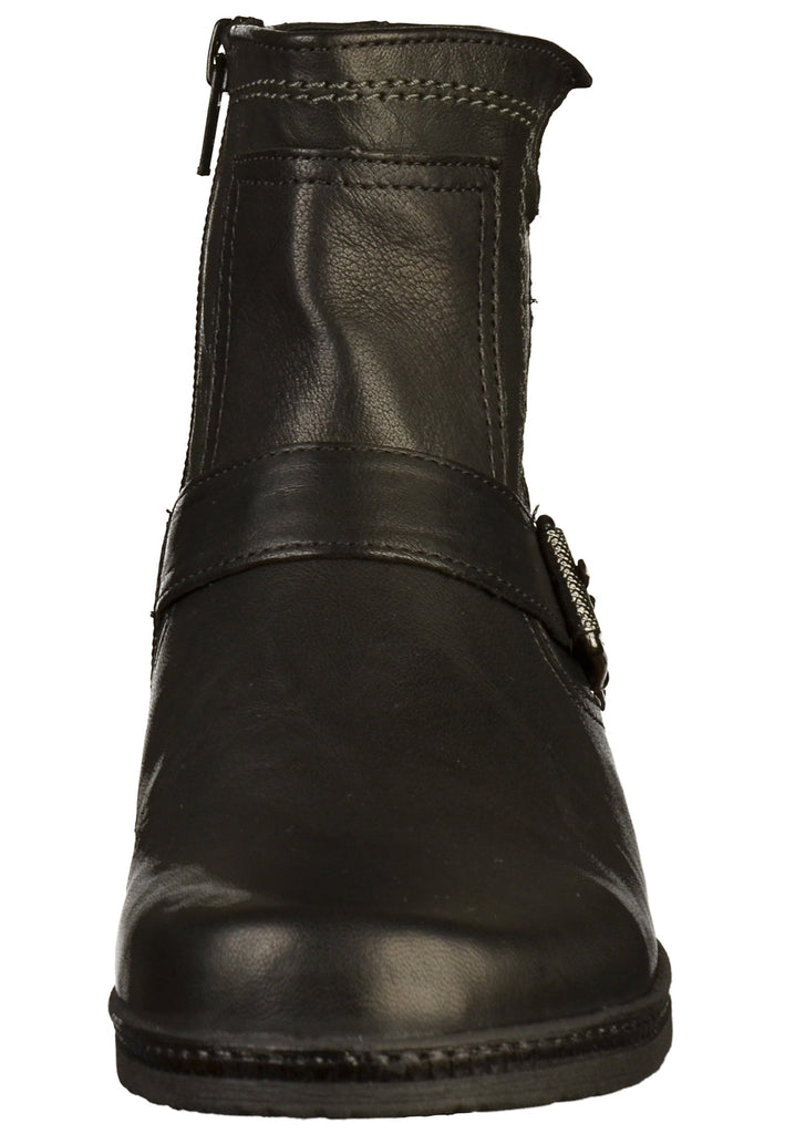 Gabor Stiefelette Leder Schwarz - surf4shoes
