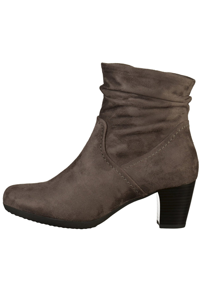 Gabor Stiefelette Lederimitat Dunkelgrau - surf4shoes