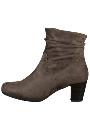 Gabor Stiefelette Lederimitat Dunkelgrau - surf4shoes