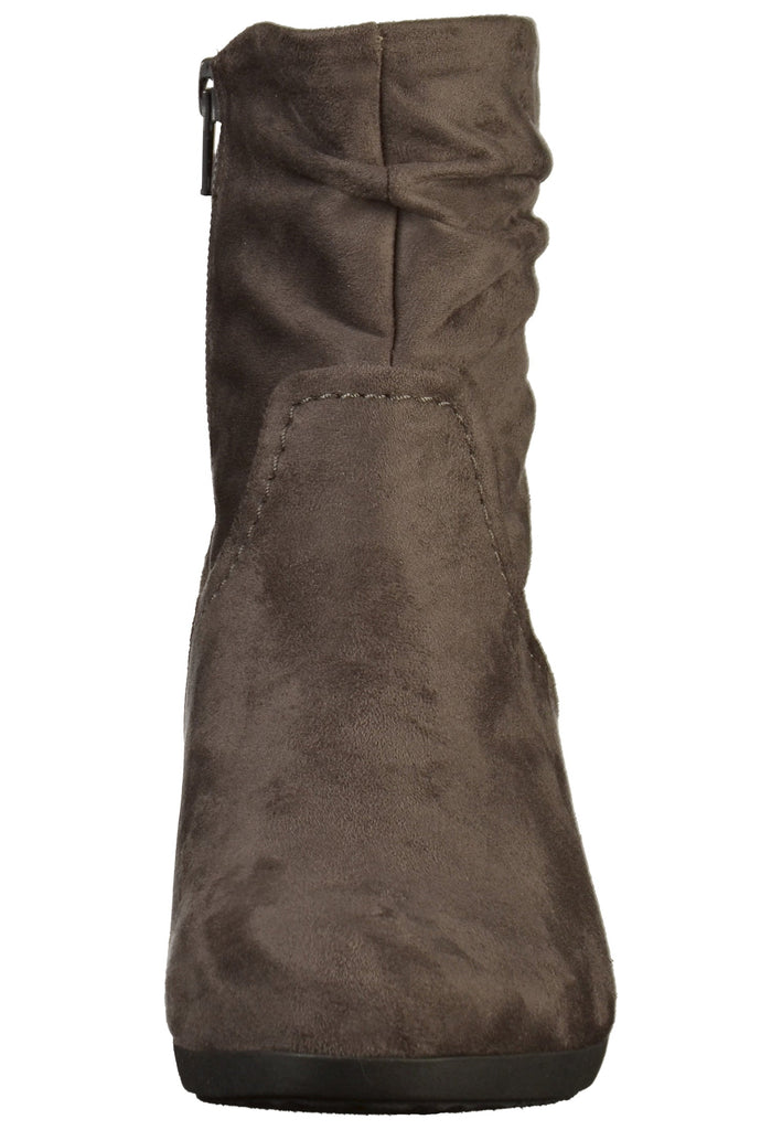 Gabor Stiefelette Lederimitat Dunkelgrau - surf4shoes