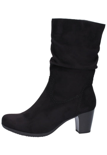 Gabor Stiefel Lederimitat Schwarz - surf4shoes