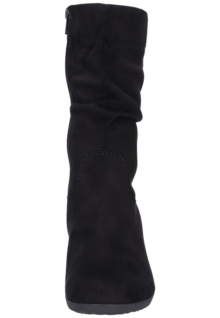 Gabor Stiefel Lederimitat Schwarz - surf4shoes